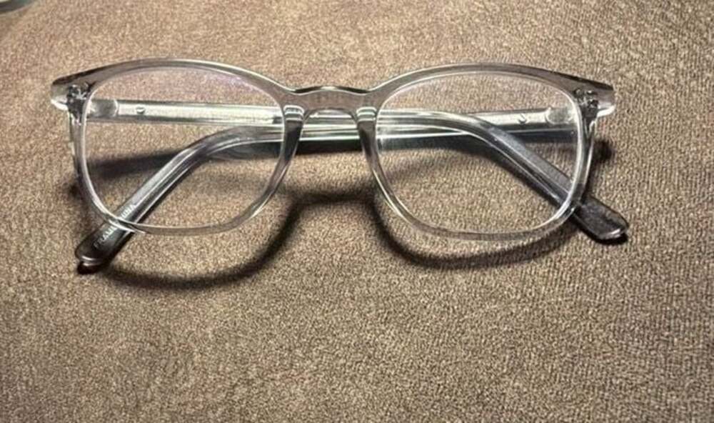 Brooklyn Heights Eyewear Barclay Grey Clear Frame Glasses 49-19-140